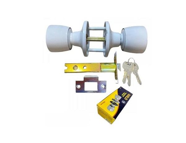 Fechadura Tubular 90mm Br (peça) 