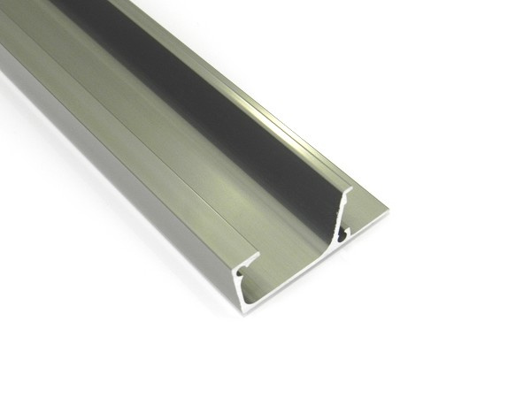 Perfil Pux Aluminio Rm-175 P/18mm Speciale Inox Rom (metro Linear) 