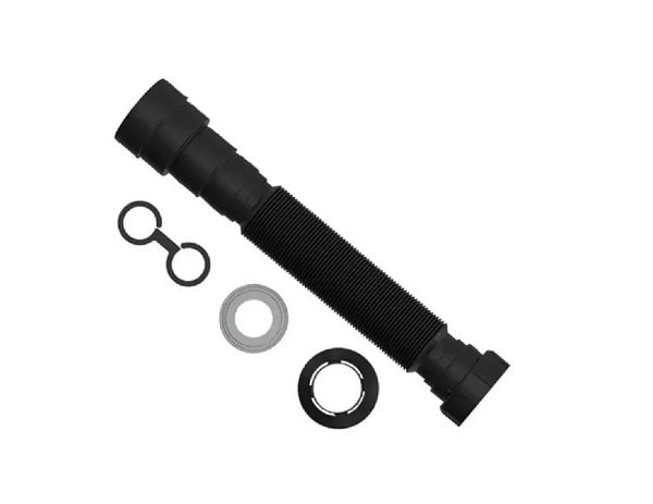 Sifao Tubo Ext Porca Pp C/canopla 110 Cm Preto 030141-41 *** (peça) 