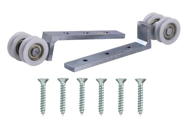 Roldana 2 Rodas Conc Fixa P/porta Lat 28mm Rplr2-02 (par) 