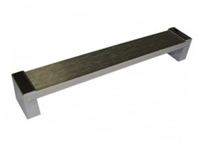 Puxador Zagatto 352mm Inox Esc Fll (peça) 