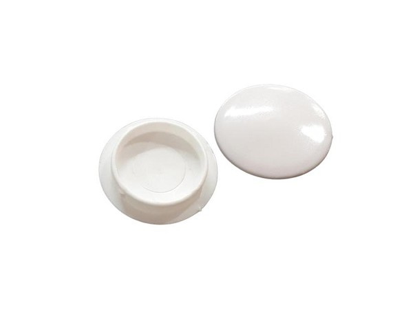 Tapa Furo 25mm Branco (cento) 
