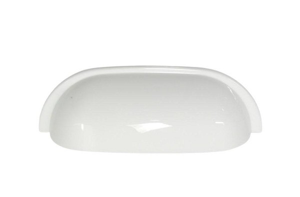 Puxador Plast Lauren 64mm Branco Uv (peça) 