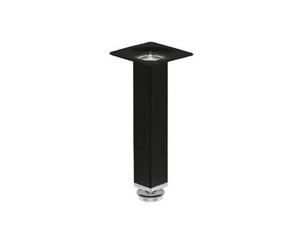 Pe Quadrado 200mm S-009 Preto (peça) 