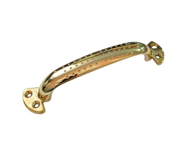 Puxador Zamac Alca Nobre 160mm Dourado Fll (peça) 