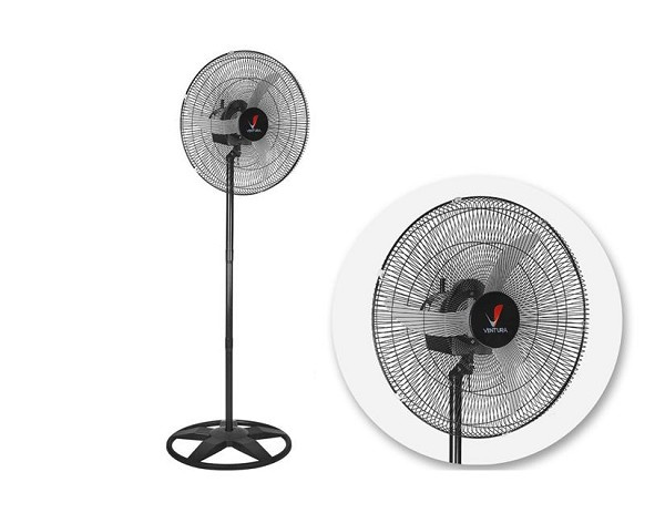Ventilador Oscilante Coluna 60cm Bi-volt Preto (peça) 