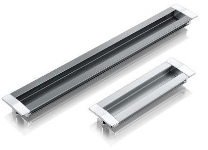 Puxador Fiore 640mm Anod/crom Fll (peça) 