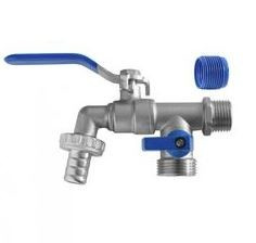 Torneira Esfera E Deriv C/alav 3/4x1/2 Niq 190123-61 (peça) 