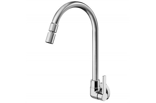 Torneira Coz Parede Bica Alta Gali-chrome (peça) 