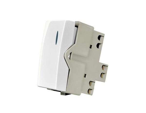 Interruptor Simples C/luz 10a/250 Branco Sleek Pa016054 Mg (peça) 