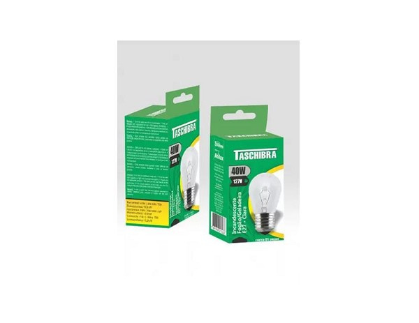 Lampada Incand Pera Fogao/geladeira E27 40w 220v Tas (peça) 