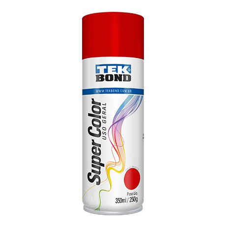 Tinta Aerosol Uso Geral 350ml/250g Vermelho (peça) 