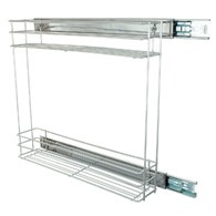 Porta Tempero 10x45cm Cor Telesc Lat Crom (peça) 