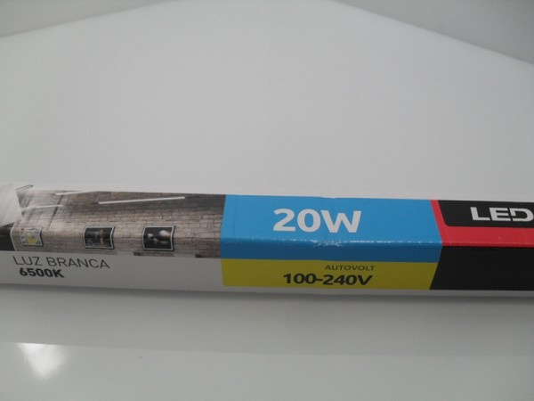Lampada Led Ence T8 Tub 20w 190 6500k G13 Autovolt 1240x15mm Fll (peça) 