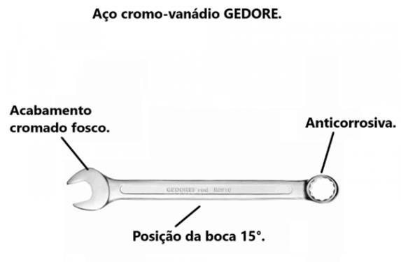 Chave Combinada 14mm (peça) 